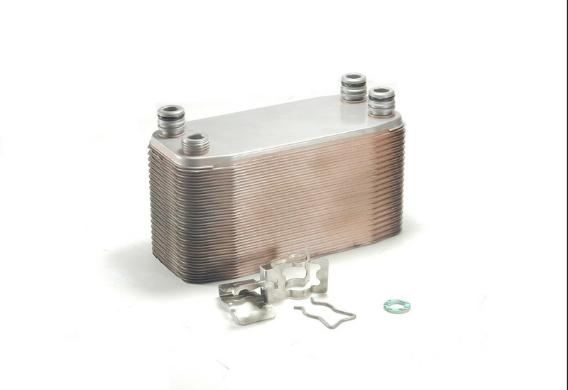 VAILLANT ECO TEC EXCLUSIVE 832 838 DHW HEAT EXCHANGER 38 PLATES 065132
