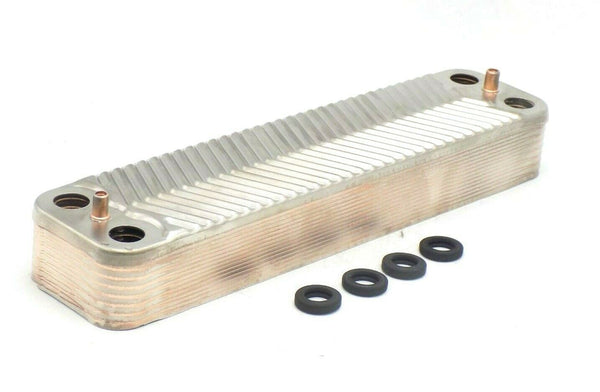 WORCESTER GREENSTAR JUNIOR 28i HOT WATER (14 PLATE) HEAT EXCHANGER 87161066850 (REFURBISHED)