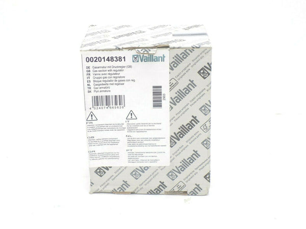 VAILLANT ECOTEC PLUS 824 831 ( FROM 2012 ) GAS VALVE WITH REGULATOR 0020148381