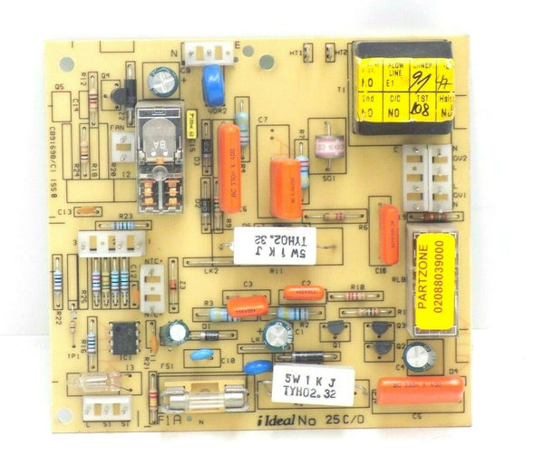 170665 IDEAL BOILER & MEXICO SUPER 40 50 60 70 80 100 125 FF PCB 25C