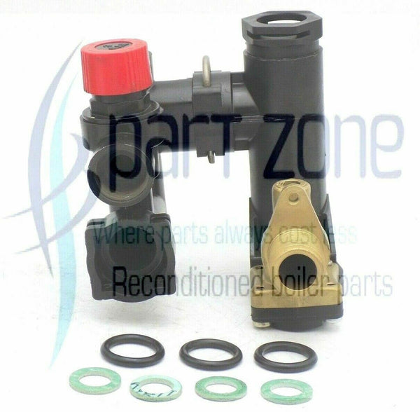 GLOWWORM BETACOM 2 24 & 28 (2012) DIVERTER VALVE ( PLASTIC ) 0020118194