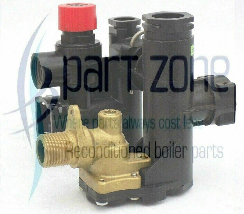 GLOWWORM BETACOM 2 24 & 28 (2012) DIVERTER VALVE ( PLASTIC ) 0020118194