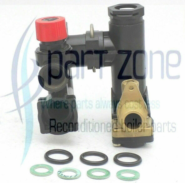 HEATLINE MONZA & CAPRIZ PLUS 24 24a 28 28a DIVERTER VALVE D020103888