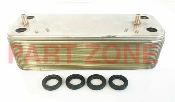 BAXI COMBI 80E 80 HE 105 HE DOMESTIC HOT WATER HEAT EXCHANGER 248723 20 PLATES