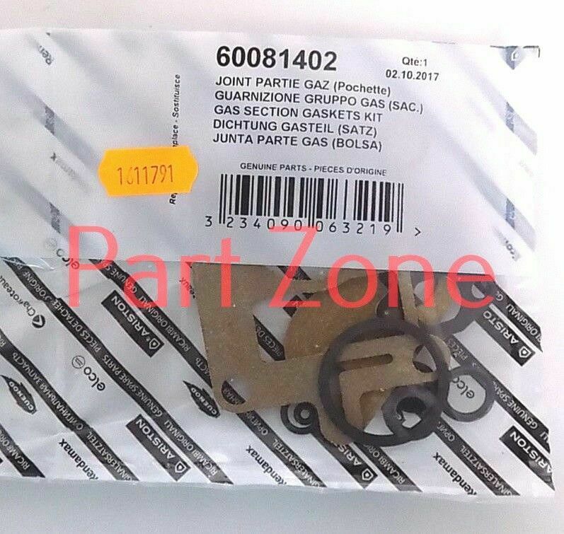 CHAFFOTEAUX GAS SECTION GASKETS KIT 60081402