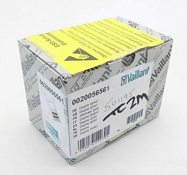 Vaillant Ecotec Plus Display Grey 0020056561 was 117321 (A83) (BRAND NEW)