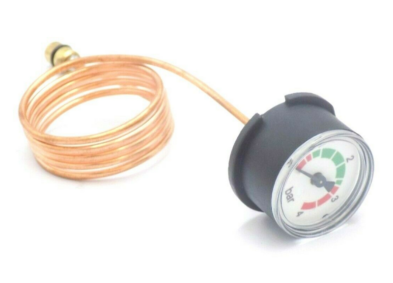 VAILLANT ECOTEC PLUS VUW 824 831 837 & PRO 24 28 BOILER PRESSURE GAUGE 180982 (REFURBISHED)