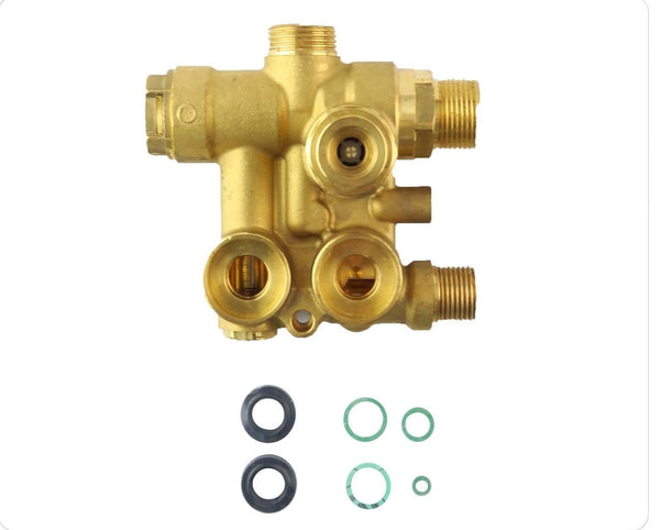 5118381 BAXI DUOTEC / PLATINUM COMBI DIVERTER VALVE REFURBISHED ( WITH BYE PASS )