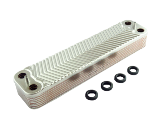 WORCESTER GREENSTAR 29 CDi CLASSIC COMBI DHW 14 PLATE HEAT EXCHANGER 87161066850