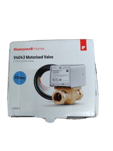 HONEYWELL HOME V4043H1056/U 2 PORT MOTORISED VALVE 22MM 22MM COMPRESSION