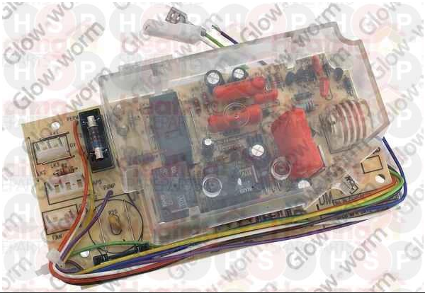 GLOWWORM ULTIMATE 40 50 60 80 100 120 FF BOILER PCB (2 FUSE 7 WIRE) S900847 (BRAND NEW)