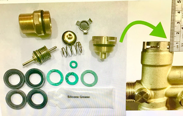 Baxi Duo-tec Combi 24HE 28HE 33HE 40HE Diverter Valve Repair Kit 5118381