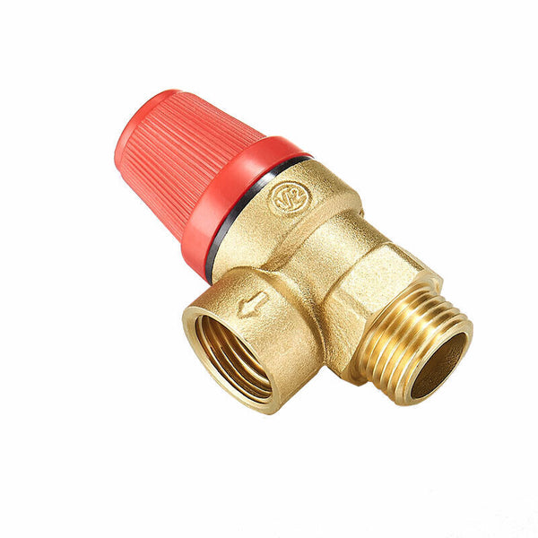 1/2" MALE FEMALE PRESSURE RELIEF SAFETY  VALVE 3 BAR